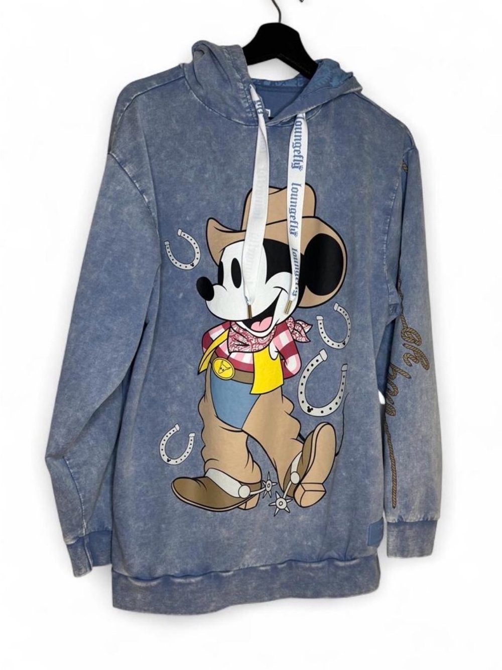 Retro Western Mickey Mouse Loungefly Hoodie